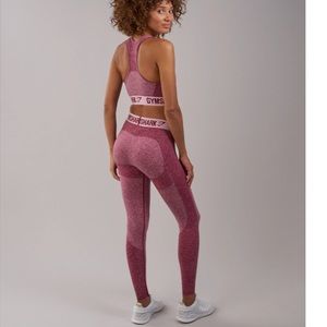 Beet marl/chalk pink Flex Leggings